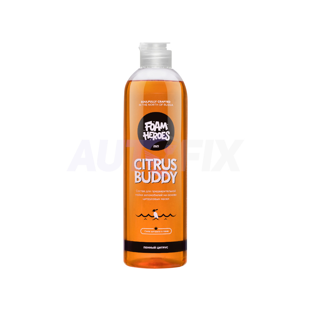 FOAM HEROES шампунь на основе цитрусовых масел Citrus Buddy 500мл