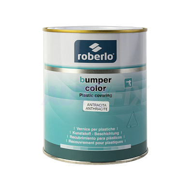 ROBERLO структурное покрытие для пластика Bumper Color антрацит 1.0л