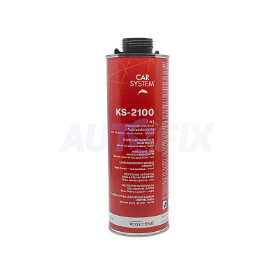 CAR SYSTEM антигравийное покрытие герметик 2 в 1 KS-2100 черный 1л