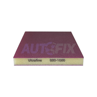SANDWOX губка шлифовальная 285 UF 120*98*12мм двухсторонняя фиолетовая P800