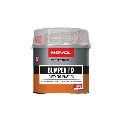 NOVOL шпатлевка Bumper Fix для пластиков 0.5кг