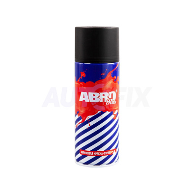 ABRO краска черная матовая SPO-004 520мл
