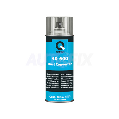 Q-REFINISH 1K преобразователь ржавчины 40-600 Rust Converter в аэрозоле 400мл