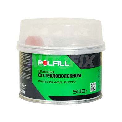 POLFILL шпатлевка со стекловолокном GLASS 0.5кг