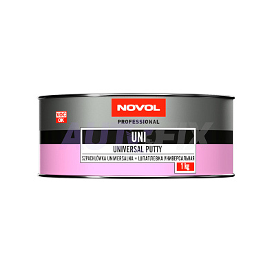 NOVOL шпатлевка Uni универсальная 1.0кг