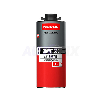 NOVOL средство для защиты кузова Gravit 600 черное 1.8кг