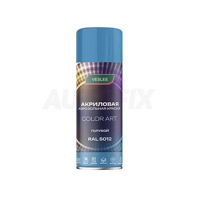 VESLEE краска акриловая аэрозольная Color Art RAL 5012 глянцевая 520мл