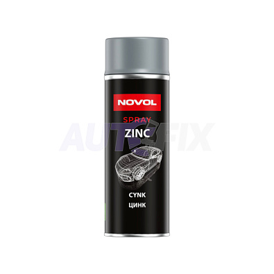 NOVOL Spray грунт цинковый Zinc антикоррозионный 400мл