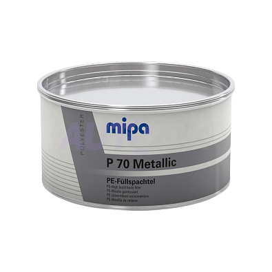 MIPA шпатлевка P 70 Metallic металлизированная 2кг