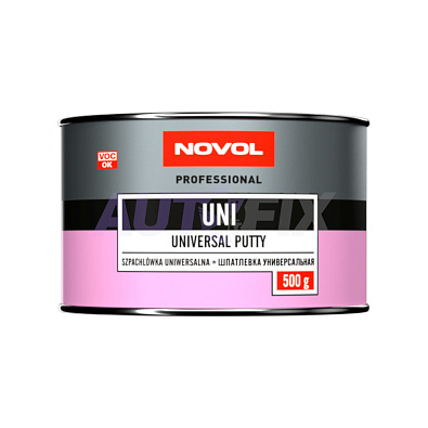 NOVOL шпатлевка Uni универсальная 0.5кг