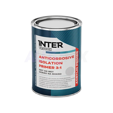 INTER TROTON грунт антикоррозионный Isolation Primer 3:1 серый 0.75+0.25л
