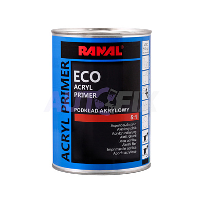 RANAL грунт акриловый ECO белый 0.75+0.16л