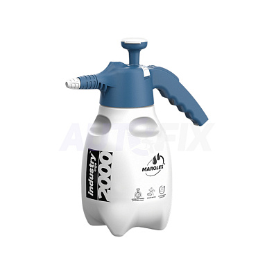 MAROLEX ручной помповый распылитель синий Industry Ergo 2000 alka 2л