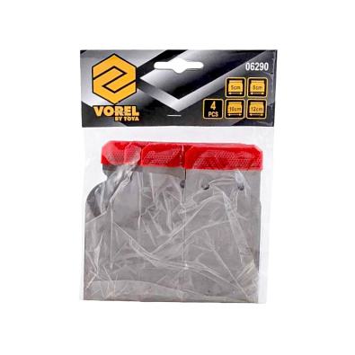 VOREL набор шпателей из нержавеющей стали 06290 4шт