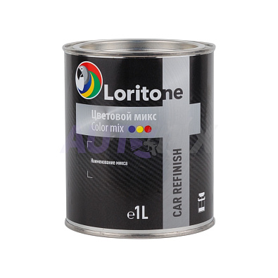 LORITONE подбор краски ПО КОДУ / VIN (металлик, перламутр), цена за 1л
