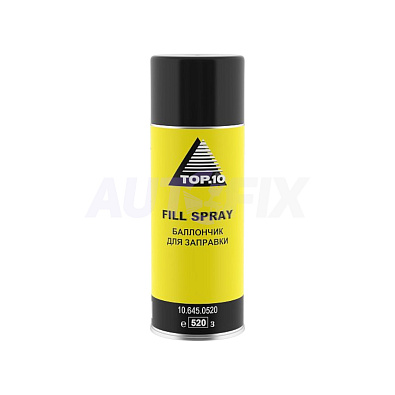 TOP.10 1К баллончик для заправки (полупродукт) Fill Spray 520мл