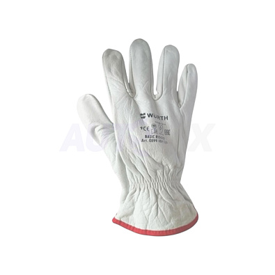 WURTH перчатки защитные кожаные Basic Rigger 0899404533 размер 11