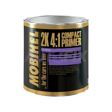 MOBIHEL грунт акриловый 4:1 HS Compact Primer серый 3.5+1.0л