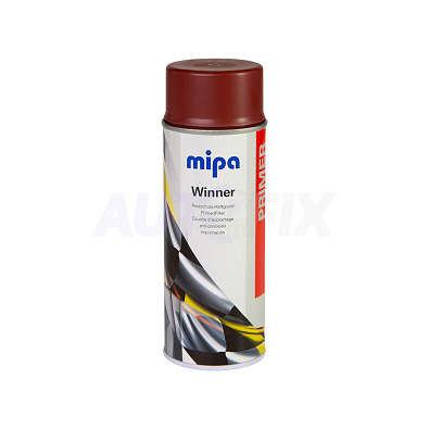 MIPA 1K грунт антикоррозионный Winner красный аэрозоль 400мл