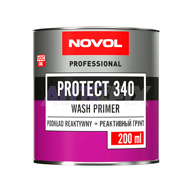 NOVOL грунт реактивный Protect 340 с отвердителем 0.2+0.2л
