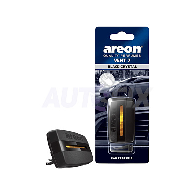 AREON ароматизатор воздуха Vent 7 на дефлектор Black Crystal 4.5мл