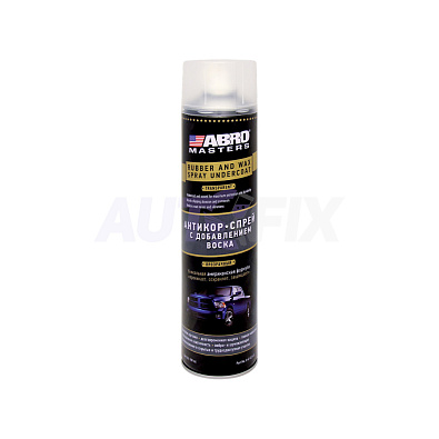 ABRO антикор-спрей с добавлением воска Rubber and Wax прозрачный U6CLRR 700мл