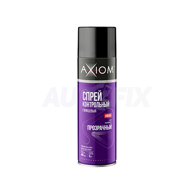 AXIOM 1K спрей контрольный глянцевый прозрачный аэрозоль 650мл