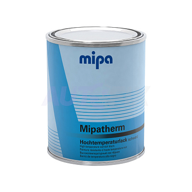 MIPA краска термостойкая Mipatherm 800С черная 750мл