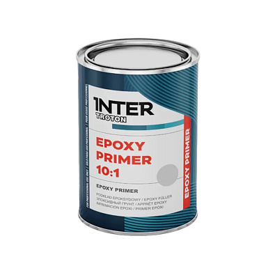 INTER TROTON грунт эпоксидный Epoxy Primer 10:1 серый 1.0+0.1кг