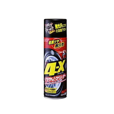 SOFT99 02060 суперочиститель покрышек 4-X Tire Cleaner 470мл