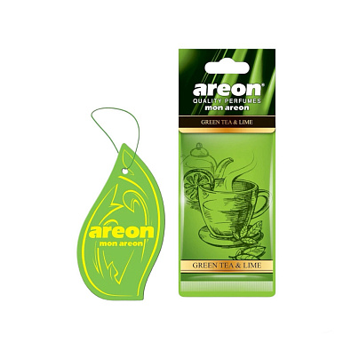 AREON ароматизатор воздуха Mon Areon подвесной Green Tea & Lime