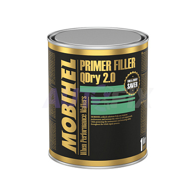 MOBIHEL грунт-наполнитель 1K QDry 2.0 серый 1.0л