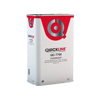 QUICKLINE лак бесцветный 7700 MS с отвердителем 5.0+2.5л