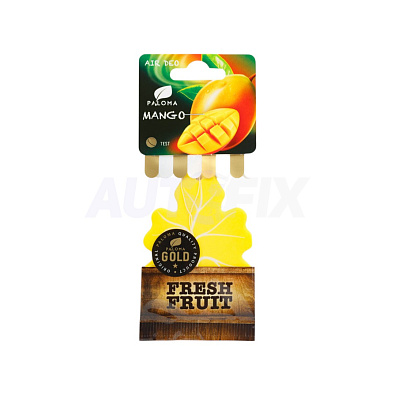 PALOMA ароматизатор автомобильный GOLD подвесной Mango
