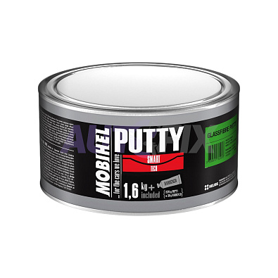 MOBIHEL шпатлевка Glassfibre со стекловолокном 1.6кг