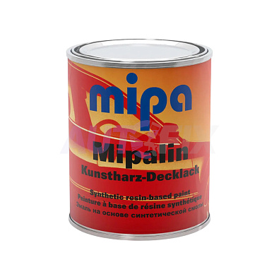 MIPA эмаль на основе синтетических смол Mipalin RAL 9005 черная 1л