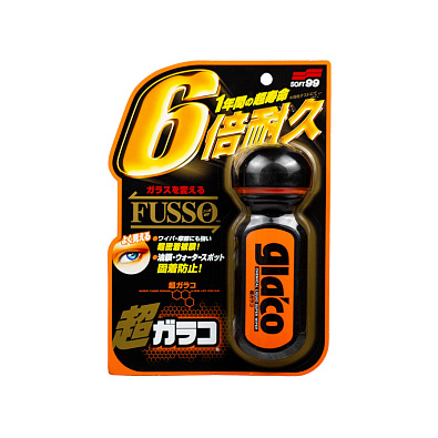 SOFT99 04146 водоотталкивающая полироль для стекла Ultra Glaco 75мл