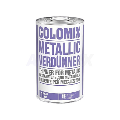 COLOMIX разбавитель Metallic Verdunner для металлика 1.0л