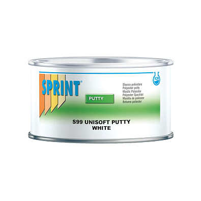 SPRINT шпатлевка Unisoft Putty White S99 облегченная 1.4кг