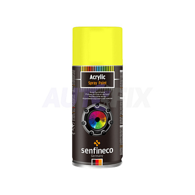 SENFINECO краска-спрей акриловая Canary Yellow (желтая) 400мл