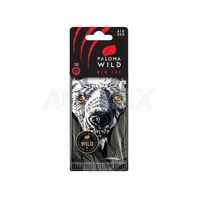 PALOMA ароматизатор автомобильный WILD подвесной New Car