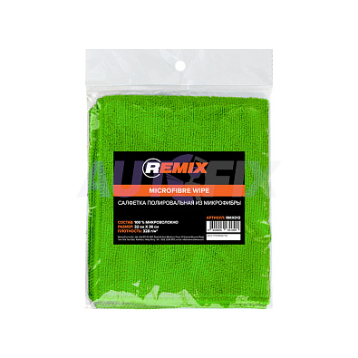 REMIX салфетка полировальная из микрофибры RMX-013 32*36см