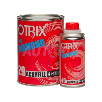 OTRIX грунт акриловый Diamond 4+1 белый 0.8+0.2л
