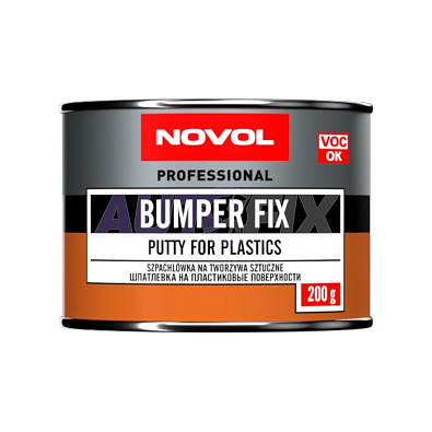 NOVOL шпатлевка Bumper Fix для пластиков 0.2кг