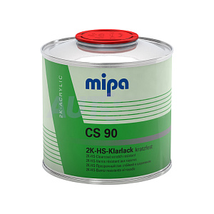 MIPA лак акриловый CS 90 2K-HS-Klarlack стойкий к царапинам 0.5+0.25л