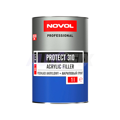 NOVOL грунт акриловый Protect 310 HS серый 1.0+0.25л