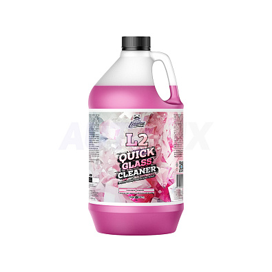 LERATON бесспиртовой очиститель стекол L2 Quick Glass Cleaner L567 канистра 3.8л