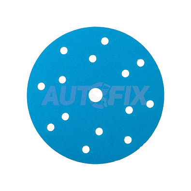 SANDWOX диск наждачный 150мм 528 Blue Line 15 отв. керамика P060