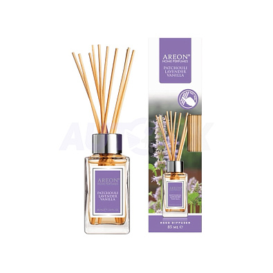 AREON Home Perfumes ароматизатор воздуха Sticks Patchouli Lavender Vanilla 85мл