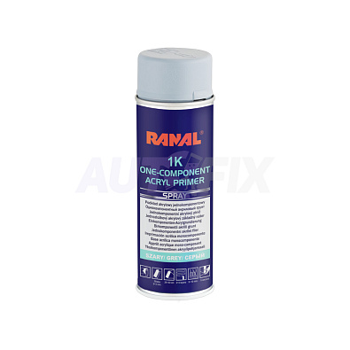 RANAL 1K грунт акриловый Acryl Primer серый спрей 400мл